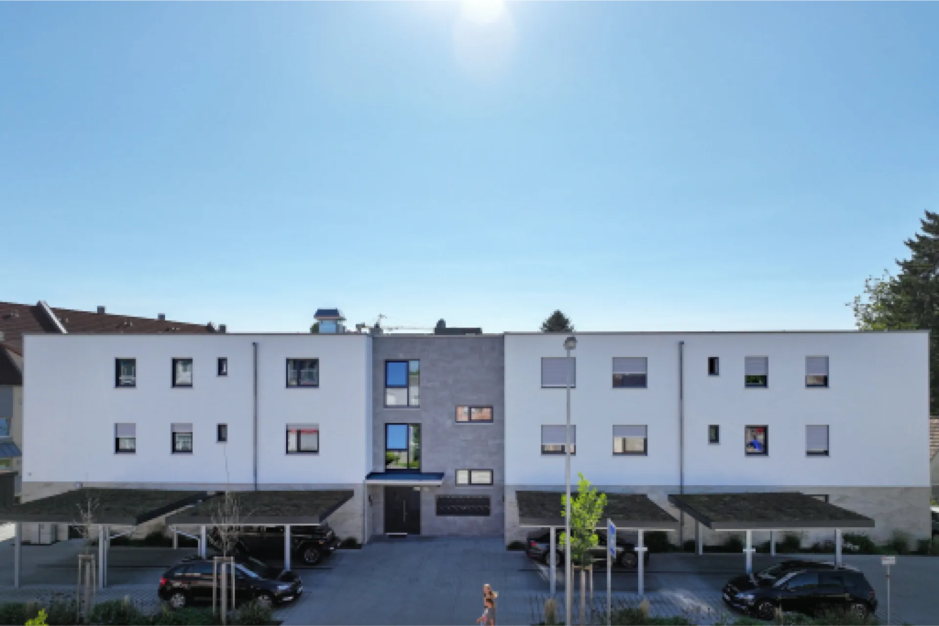 SCHICK Hausbau - Berchinger Straße - Freystadt - 16 Eigentumswohnungen in zeitgemäßer Architektur